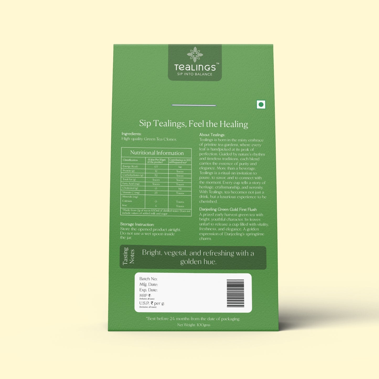 Darjeeling Green Duo