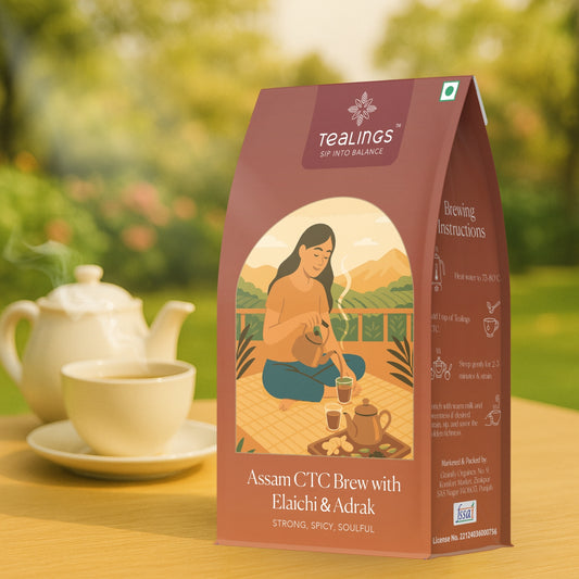 Assam CTC Brew with Elaichi & Adrak