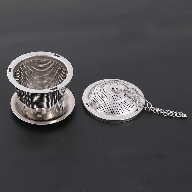 Signature Cup Basket Infuser with Drip Tray
