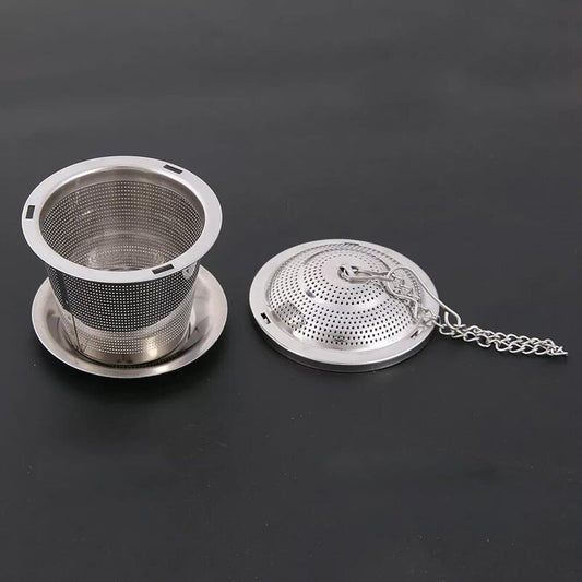 Signature Cup Basket Infuser with Drip Tray