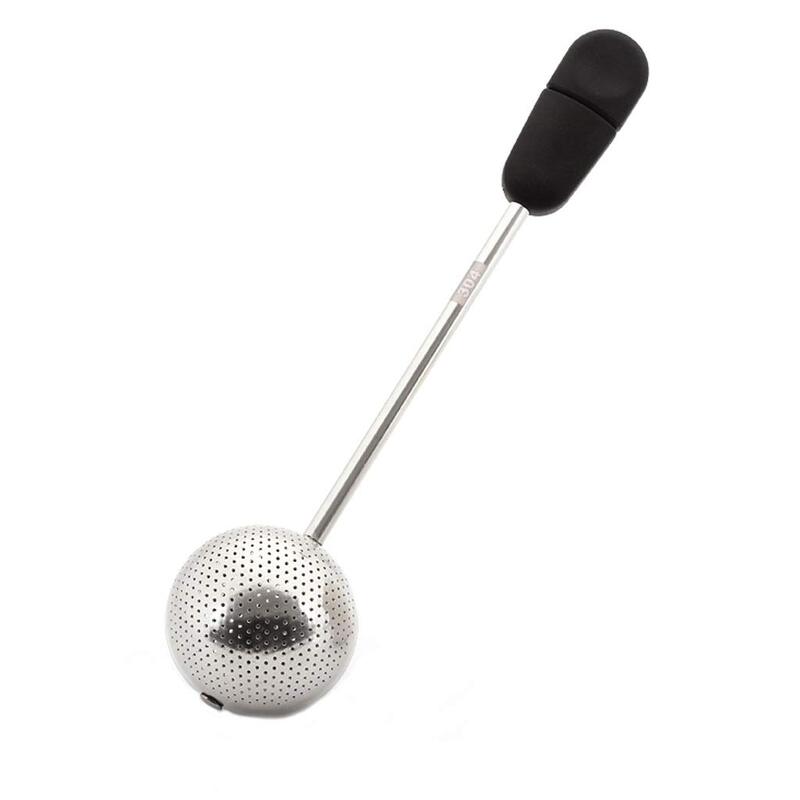 Modern Sphere Tea Infuser with Grip Handle
