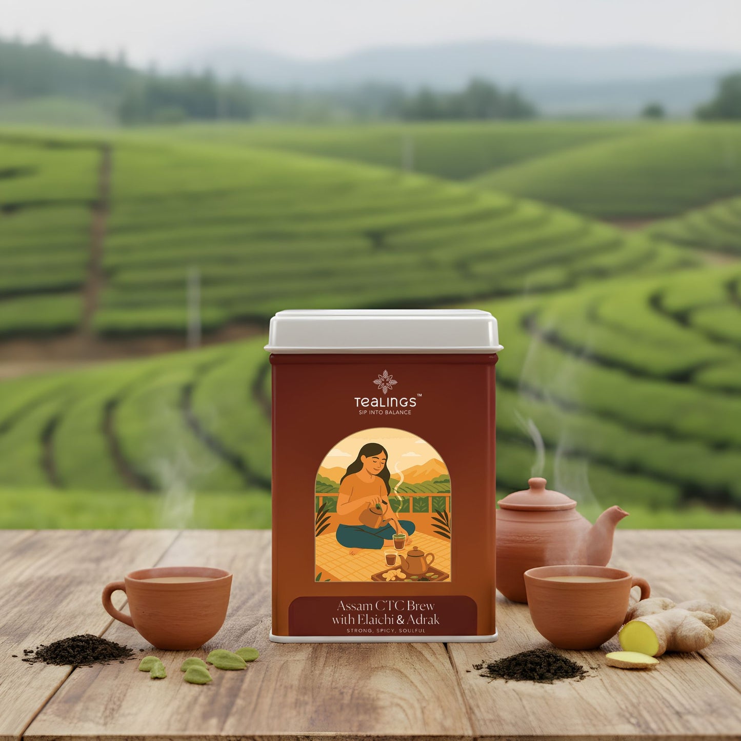 Assam CTC Brew with Elaichi & Adrak