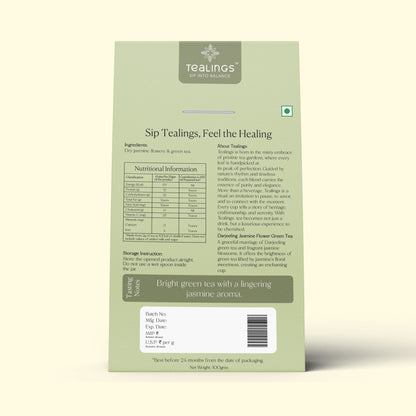 Darjeeling Jasmine Flower Green Tea