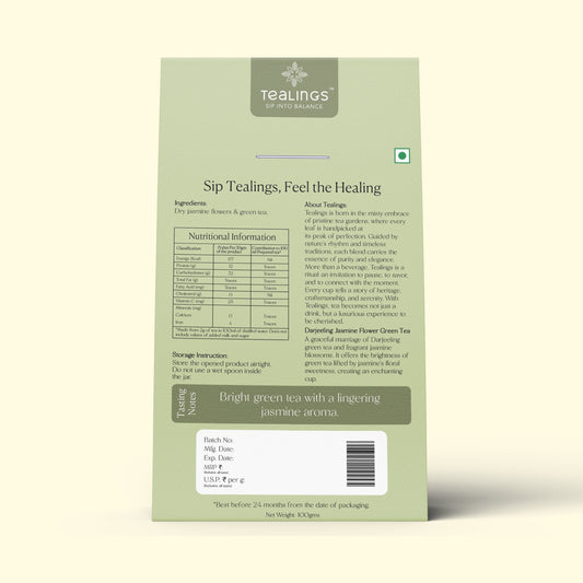 Darjeeling Jasmine Flower Green Tea