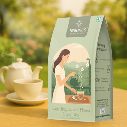 Darjeeling Jasmine Flower Green Tea