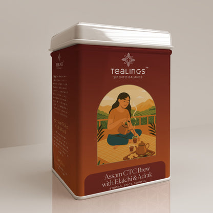 Assam CTC Brew with Elaichi & Adrak