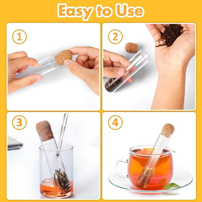 Glass Steep Tube Infuser