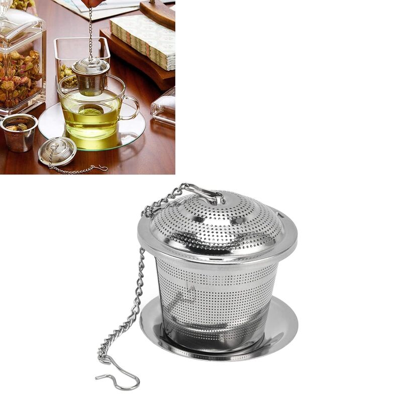 Signature Cup Basket Infuser with Drip Tray