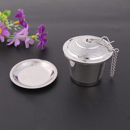 Signature Cup Basket Infuser with Drip Tray