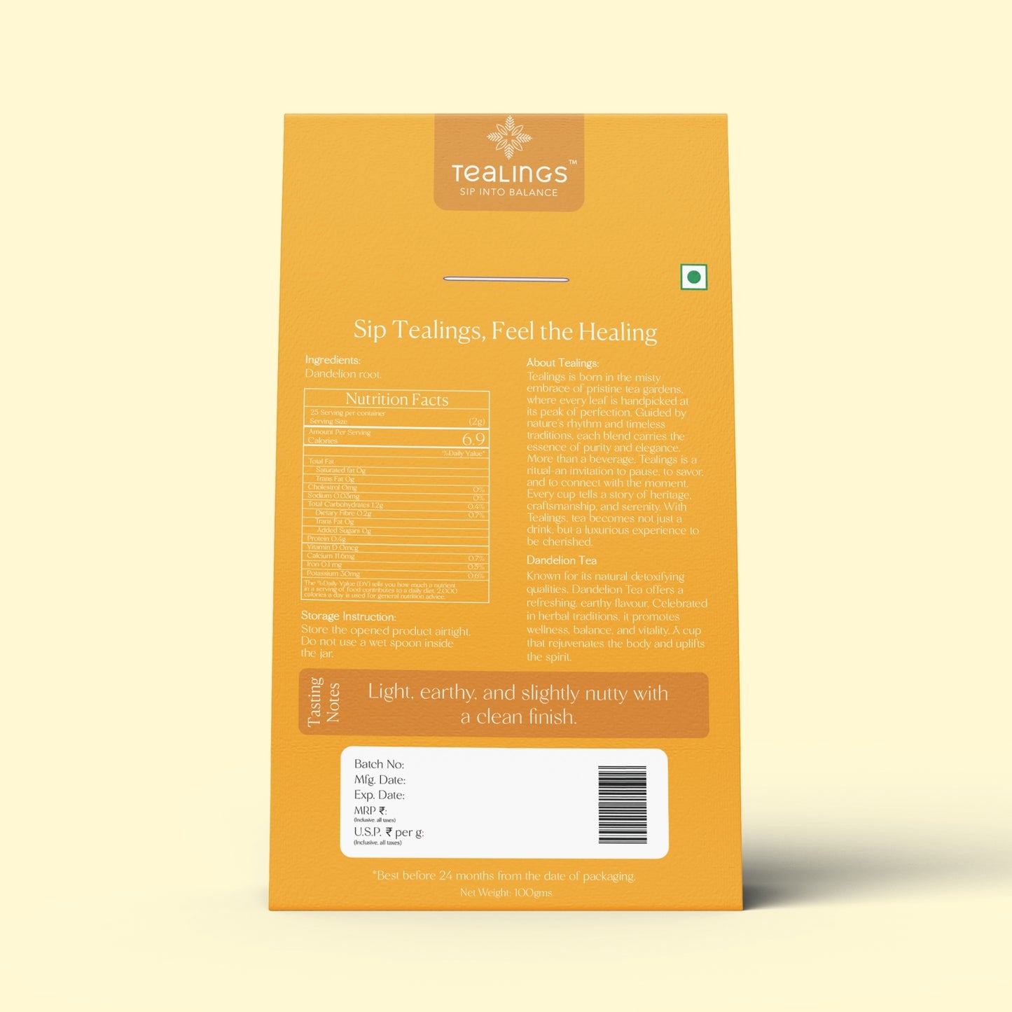 Dandelion Tea