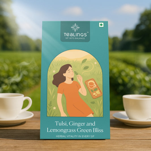 Tulsi , Ginger & Lemongrass Green Bliss