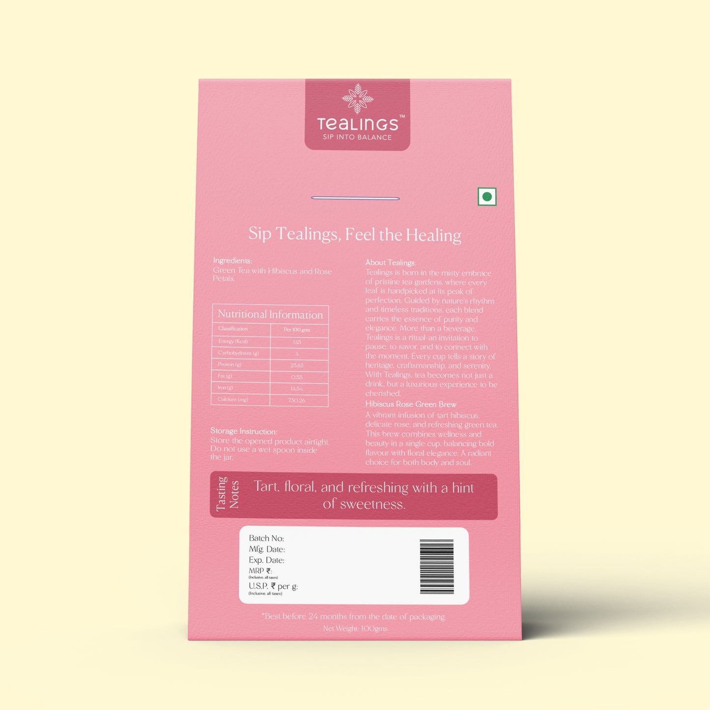 Hibiscus Rose Green Brew