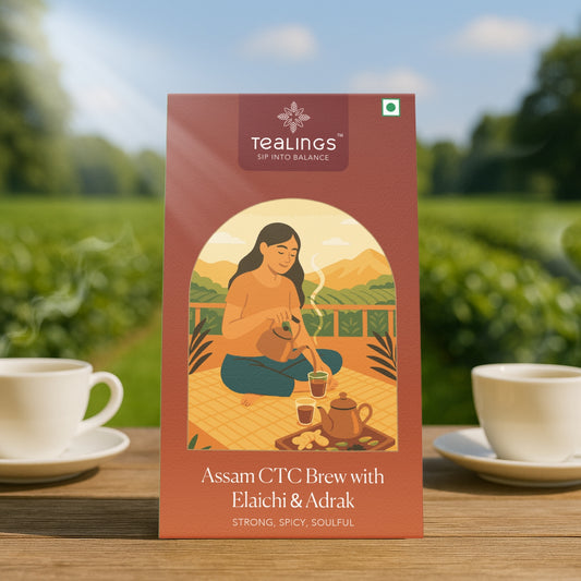 Assam CTC Brew with Elaichi & Adrak